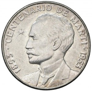 Zahraničné mince - KUBA Váha 1953 - KM 29 AG (g 26,68)...