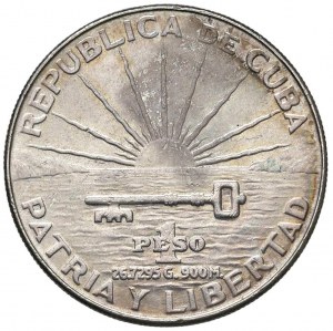 Foreign coins - CUBA Weight 1953 - KM 29 AG (g 26.68)...