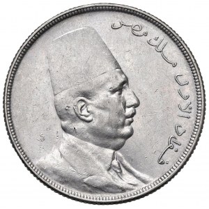 Foreign coins - EGITTO Ahmed Fuad I (1922-1936) 20 Piastres 1...