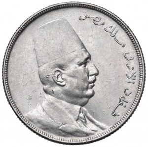 Foreign coins - EGYPT Ahmed Fuad I (1922-1936) 20 Piastres 1...