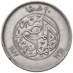 Foreign coins - EGYPT Ahmed Fuad I (1922-1936) 20 Piastres 1...