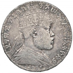 Foreign coins - ETHIOPIA Menelik II (1889-1913) Birr 1892 (190...