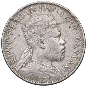 Foreign coins - ETHIOPIA Menelik II (1889-1913) 1/2 Birr 1889 ...