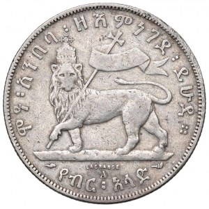 Foreign coins - ETIOPIA Menelik II (1889-1913) 1/2 Birr 1889 ...