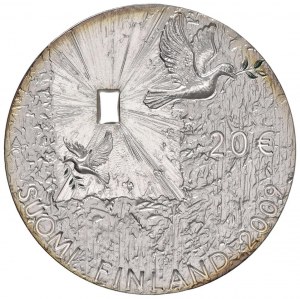 Foreign coins - FINLAND 20 Euro 2009 Peace and Security - K...
