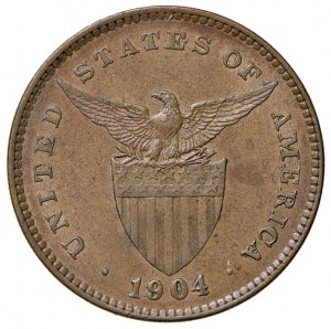 Foreign coins - PHILIPPINES 1 Centavos 1904 - KM 163 CU (g 5.28...