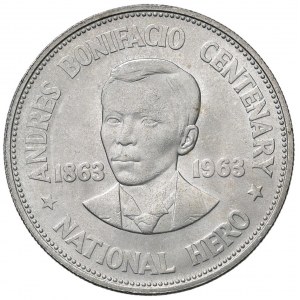 Zahraničné mince - FILIPÍNY Váha 1963 - KM 193 AG (g 26,72)...