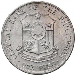Foreign coins - FILIPPINE Peso 1965 - KM 194 AG (g 26,72)...