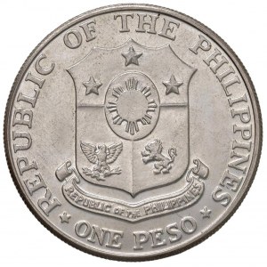 Foreign coins - FILIPPINE Peso 1967 - KM 195 AG (g 26,57)...