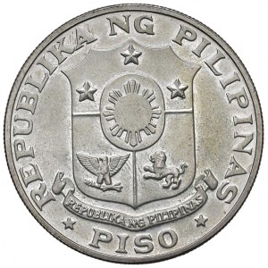 Foreign coins - FILIPPINE Peso 1969 - KM 201 AG (g 26,33) Col...