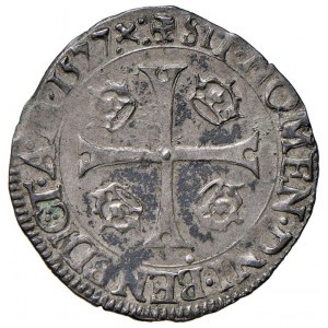 Foreign coins - FRANCIA Enrico III (1574-1589) Douzain 1577 D...