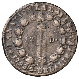 Foreign coins - FRANCIA Luigi XVI (1774-1792) 12 Deniers 1793...