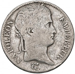 Foreign coins - FRANCE Napoleon I (1804-1815) 5 Francs 181...