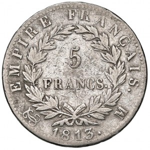 Foreign coins - FRANCE Napoleon I (1804-1815) 5 Francs 181...