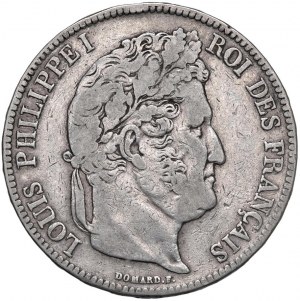 Foreign coins - FRANCE Louis Philippe (1830-1848) 5 Francs 1...