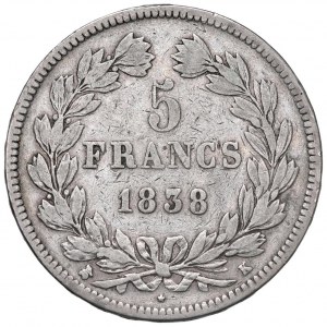 Foreign coins - FRANCE Louis Philippe (1830-1848) 5 Francs 1...