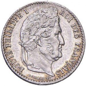 Foreign coins - FRANCIA Luigi Filippo (1830-1848) Quarto di f...