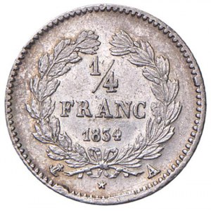 Foreign coins - FRANCIA Luigi Filippo (1830-1848) Quarto di f...