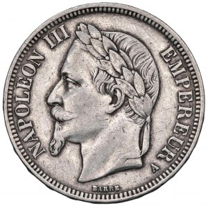 Foreign coins - FRANCIA Napoleone III (1852-1870) 5 Franchi 1...