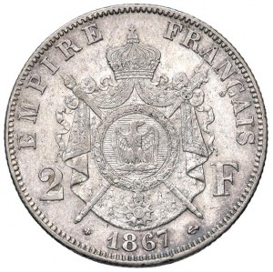 Foreign coins - FRANCE Napoleon III (1852-1870) 2 Francs 1...