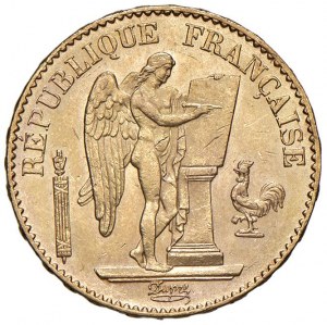 Foreign coins - FRANCE 20 Francs 1877 A - KM 825 AU (g 6.46...