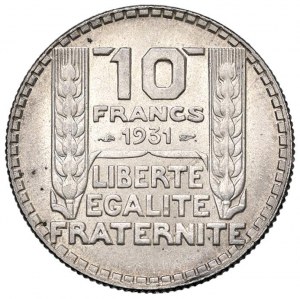 Foreign coins - FRANCE 10 Francs 1931 - KM 878 AG (g 10.00)...