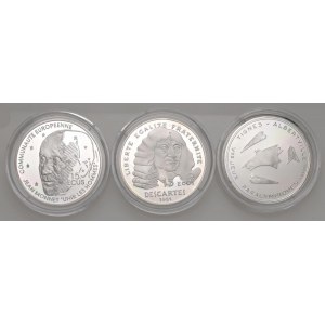 Foreign coins - FRANCIA Lotto di 3 confezioni: 100 francs 199...