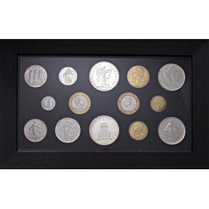 Foreign coins - FRANCIA Lotto di 2 confezioni: Serie division...