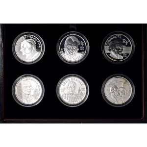 Foreign coins - FRANCIA Lotto di 2 confezioni: Scatola compos...