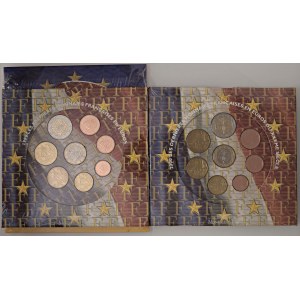 Foreign coins - FRANCIA Lotto di 4 confezioni: Serie division...