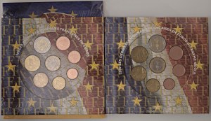 Foreign coins - FRANCE Lot of 4 packs: Division series...