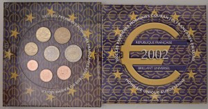 Foreign coins - FRANCE Lot of 4 packs: Division series...
