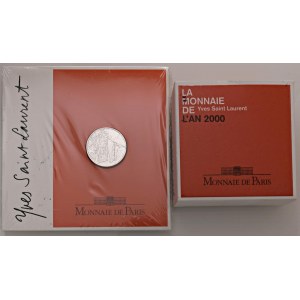 Foreign coins - FRANCIA Lotto di 2 confezioni: 10 franchi 200...