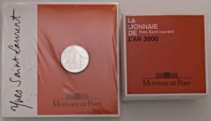 Foreign coins - FRANCE Lot of 2 packs: 10 francs 200...