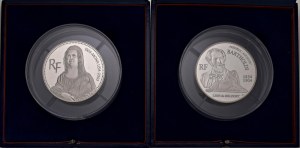 Foreign coins - FRANCE Lot of 2 packs: 20 euro 2003 