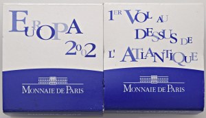 Foreign coins - FRANCE Lot of 2 packs: 1 and 1/2 euro 2...