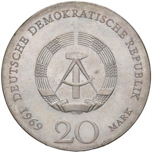 Foreign coins - GERMANY 20 Marks 1969 Johann Wolfgang von G...