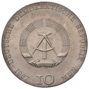Foreign coins - GERMANY 10 Marks 1967 Käthe Kollwitz - KM 1...