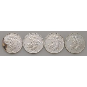 Foreign coins - GERMANIA 10 Marchi 1972 D, F, G e J - KM 132 ...