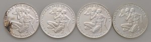 Foreign coins - GERMANY 10 Marks 1972 D, F, G and J - KM 132 ...