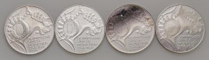 Foreign coins - GERMANY 10 Marks 1972 D, F, G and J - KM 132 ...