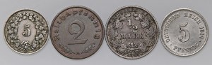 Foreign coins - GERMANY Lot of four coins as pictured...