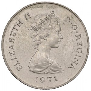 Foreign coins - GIBILTERRA Elisabetta II (1952-2022) 25 Pence...