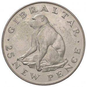 Foreign coins - GIBILTERRA Elisabetta II (1952-2022) 25 Pence...