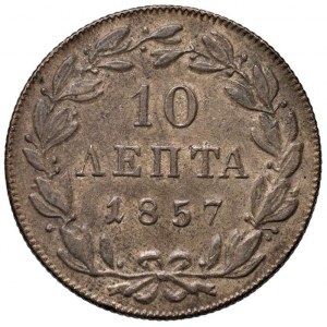 Foreign coins - GRECIA Otto (1832-1862) 10 Lepta 1857 - KM 17...