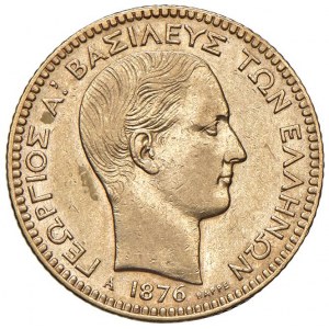 Foreign coins - GRECIA Giorgio I (1863-1913) 20 Dracme 1876 -...