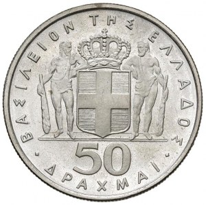 Foreign coins - GREECE Constantine II (1964-1973) 50 Drachma 19...
