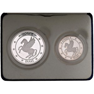 Foreign coins - GRECIA 25 e 10 Ecu 1992 - AG (g 28,00 + 10,00...