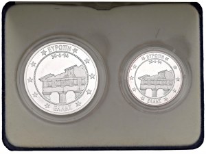 Foreign coins - GREECE 25 and 10 Ecu 1994 - AG (g 28.00 + 10.00...