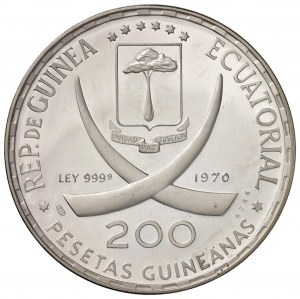 Foreign coins - EQUATORIAL GUINEA 200 Pesetas 1970 - KM 19 A...